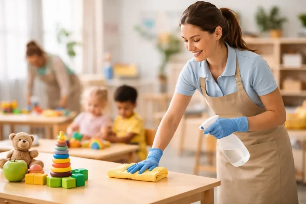 childcare cleaning services