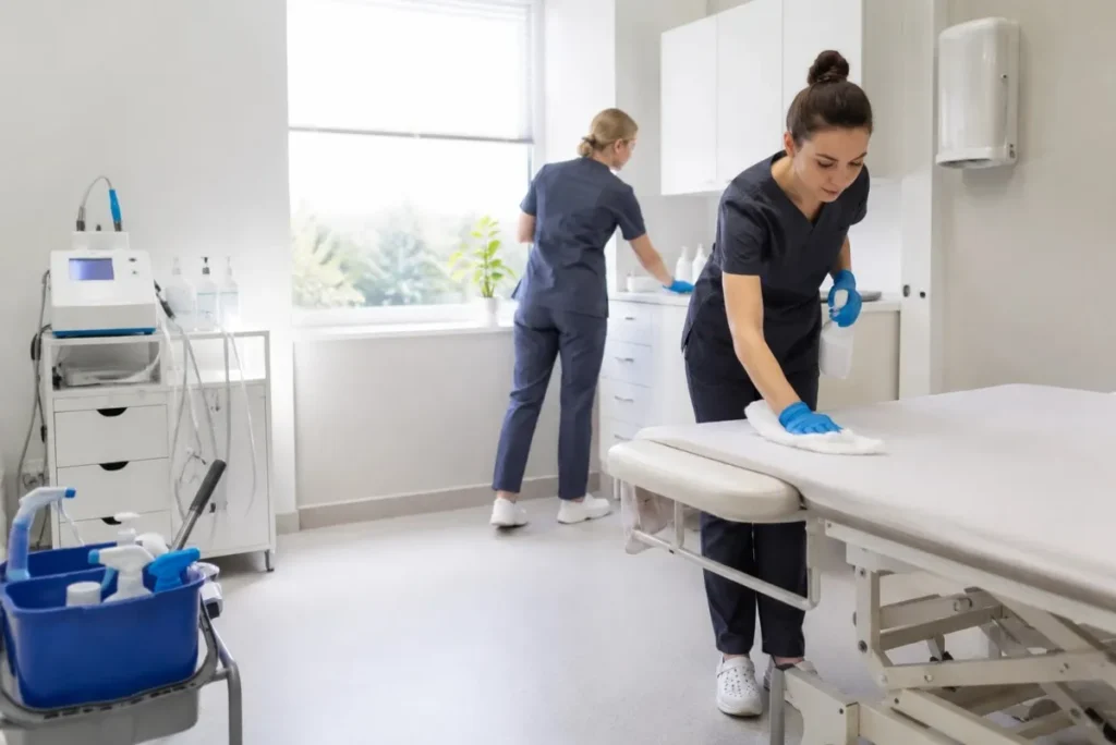 medical centre cleaning services