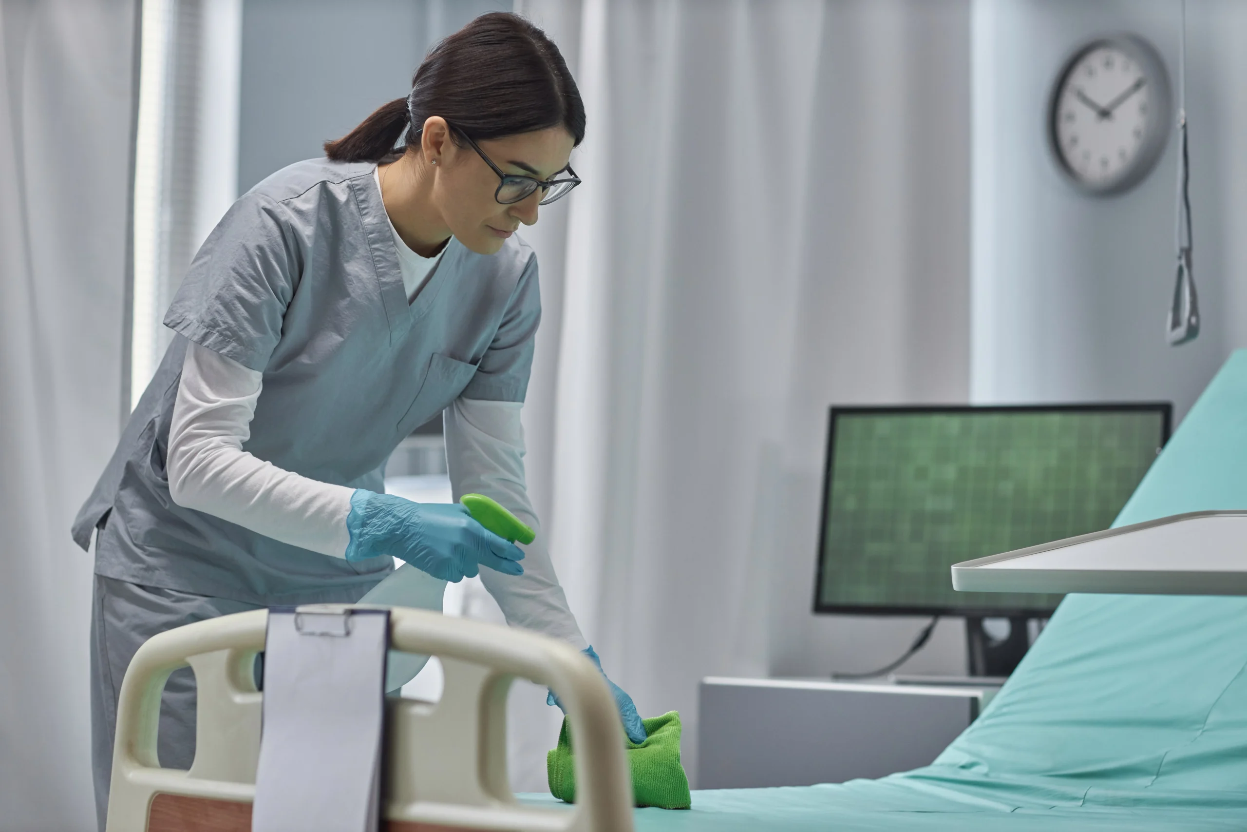medical center cleaning