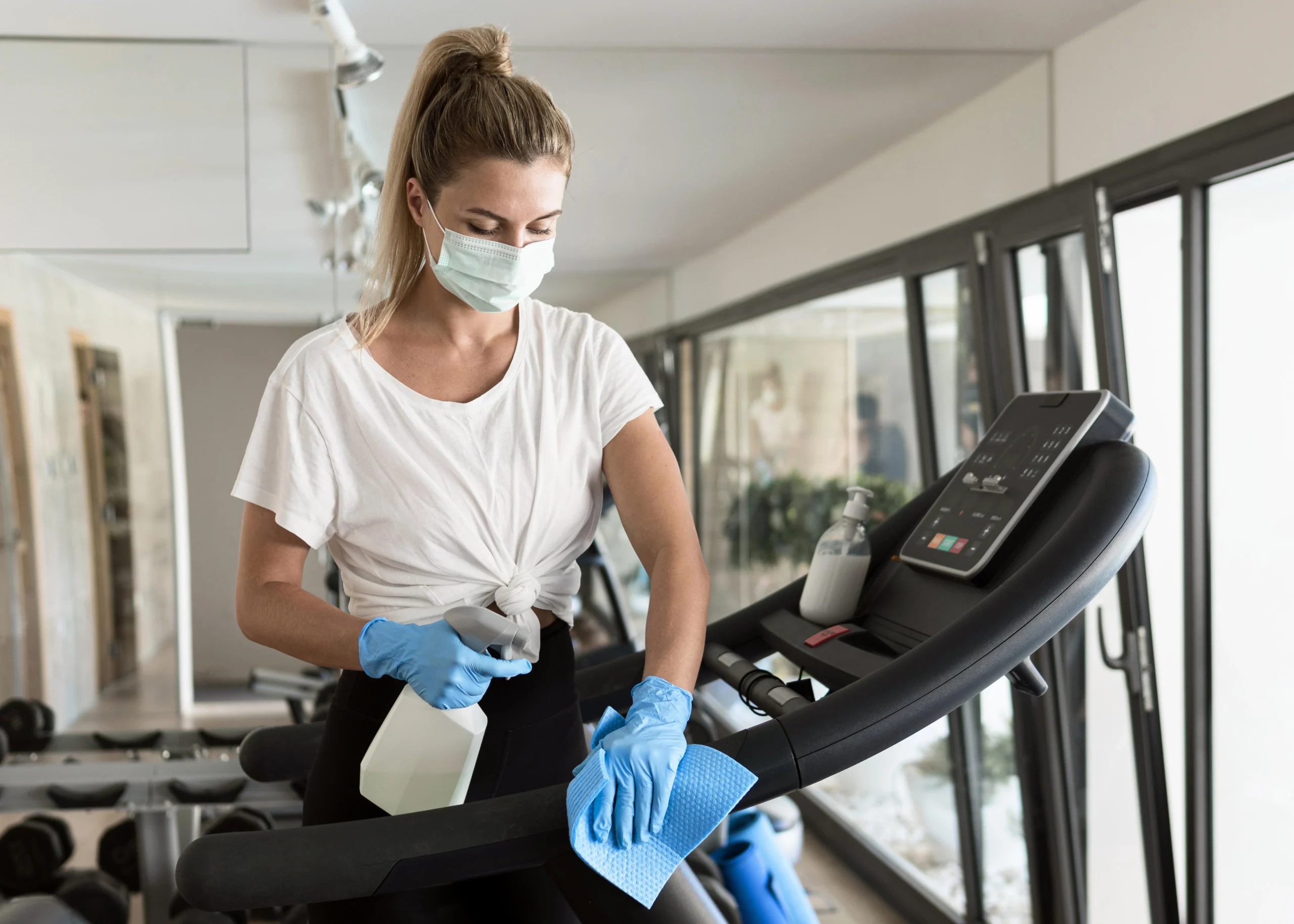 gym cleaning