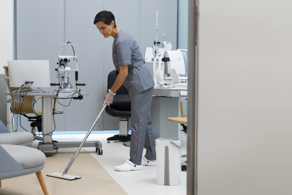private medical centers cleaning