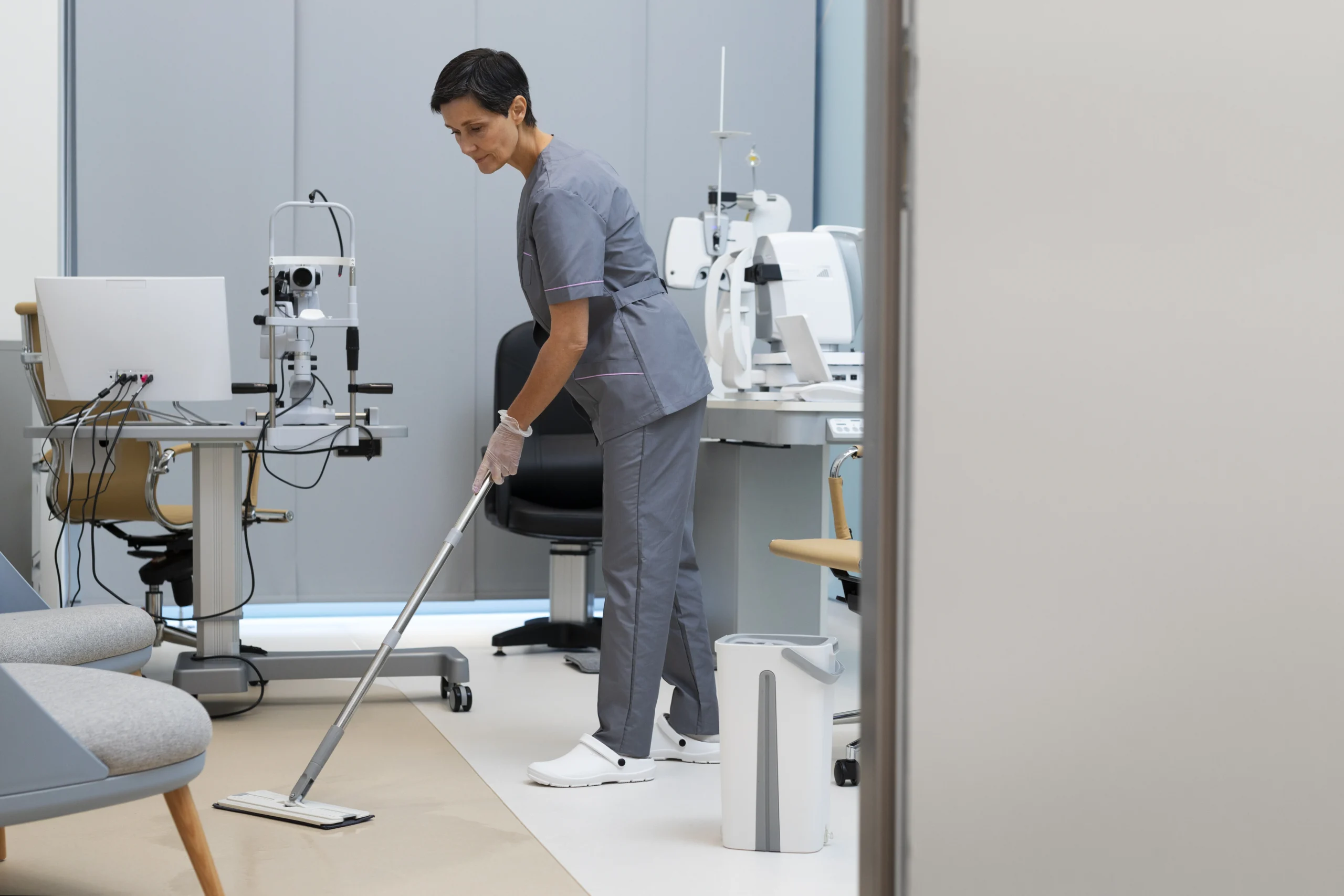 private medical centers cleaning